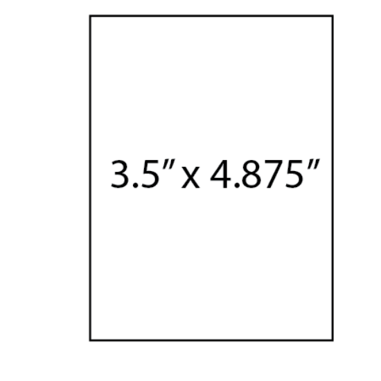 Picture of 3.5 x 4.875 Response Cards