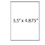 Picture of 3.5 x 4.875 Response Cards