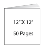 Picture of 12 x 12 - 50 Page Hardcover Guest Book