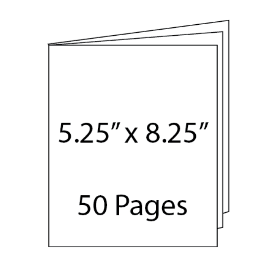 Picture of 5.25 x 8.25 Perfect Bound Notebook