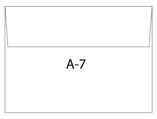Picture of A7 Envelope
