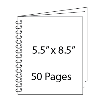 Picture of 5.5 x 8.5 WireO Notebook